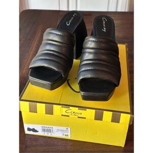 Chunky heel Marlie Mule by Circus